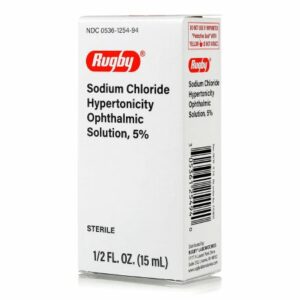 SODIUM CHLORIDE, DRP OPHTH 5% 15ML