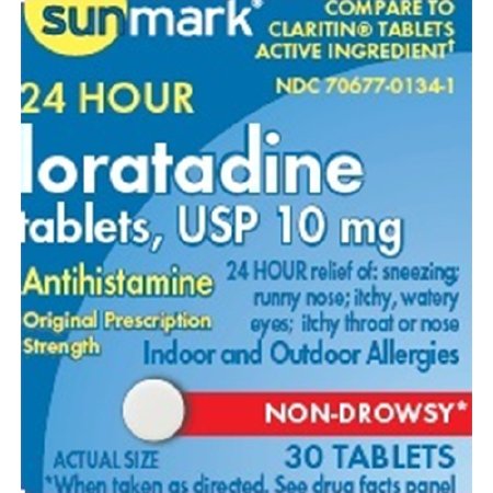LORATADINE, TAB 10MG SM (30/BT)