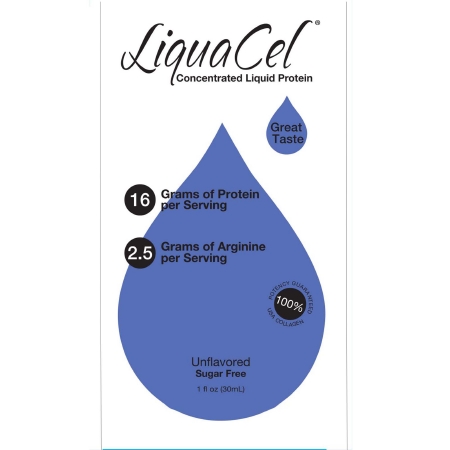 PROTEIN, LIQUACEL UNFLAVORED 10OZ PKT (100/CS)