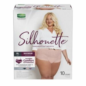 UNDERWEAR, INCONT DEPEND FML XLG (10/PK 2PK/CS)