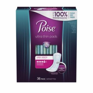 PAD, INCONT POISE ULTRA THIN (36/PK 2PK/CS)
