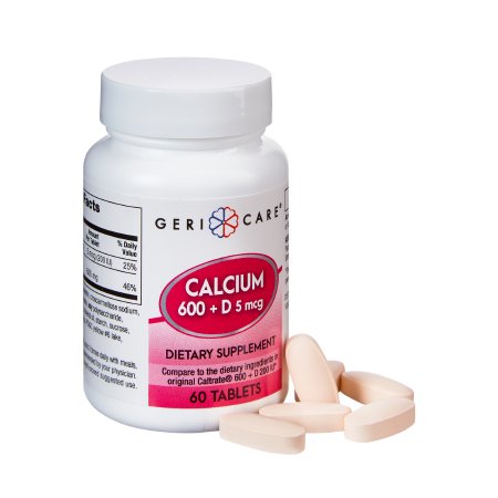 CALCIUM, TAB GENERIC 600 + D (60/BT 144BT/CS)