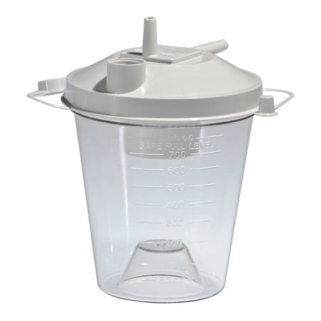 CANISTER, SUCTION W/FLOAT VALVE SHUTOFF DISP 800CC (48/CS)