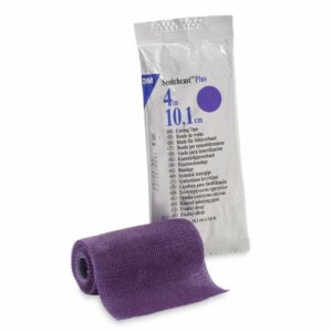 TAPE, CAST SCOTCHCAST 4"X4YDS PUR (10RL/BX)