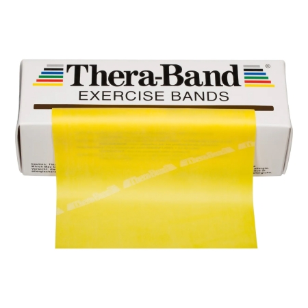 THERABAND, THIN YLW 6"X6YD 01430 HYGNIC