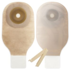 POUCH, DRAIN W/SKIN BARRIER 1 1/4" (10/BX)