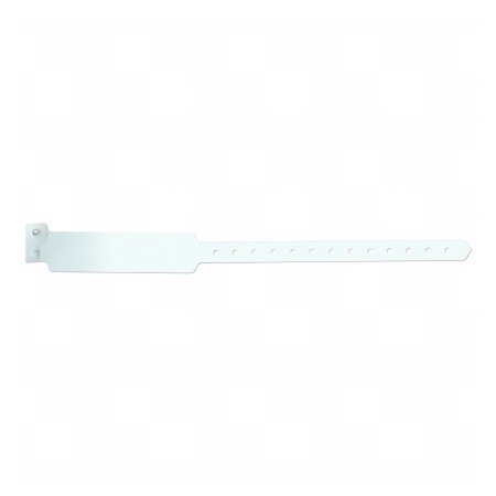 ID BAND, IMPRINT ADLT WHT (500/BX)