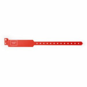 ID BAND, ALLERGIC ALERT RED (250/BX)