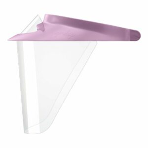 FACE SHIELD, VISOR MED PNK