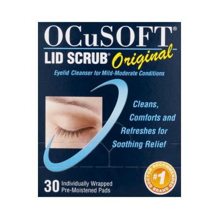 OCUSOFT LID SCRUB, PACKET (30/BX)