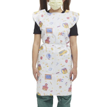 GOWN, EXAM T/P/T PED SCHOOLTIME PRNT 21X36 (50/CS)