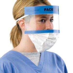 SHIELD, FACE W/EXPANDER (24/BX)