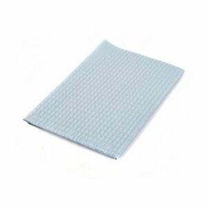 TOWEL, PLASBK PLY BLU 13 1/2"X18"(500/CS