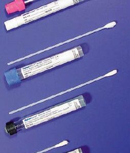 SWAB, ROUND BOTTOM CLR (50/PK)