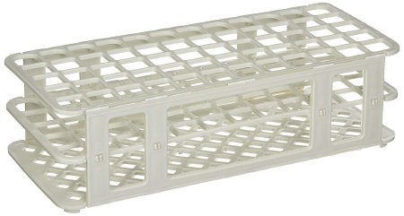 RACK, TEST TUBE 60PLACE WHT 16MM