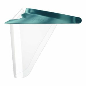 FACE SHIELD, VISOR MED TEAL