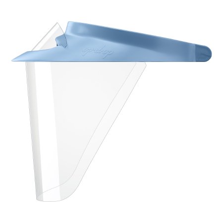 SHIELD, FACE VISOR SM BLU
