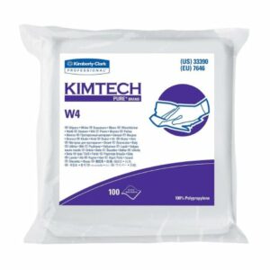 WIPES, KIMTECH PURE 9X9 WHT (100/PK 5PK/CS) KIMCON
