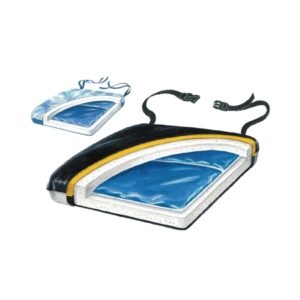 CUSHION, THIN LINE GEL W/POLY CVR 16"X16"X1.5"