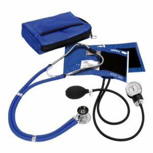 BLOOD PRESSURE KIT, W/CASE RBLU