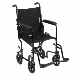CHAIR, TRANSIT 17" ALUM BLK