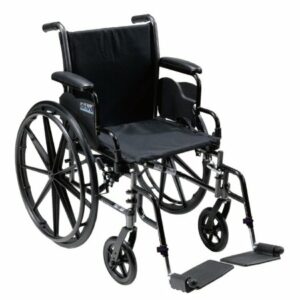 WHEELCHAIR, CRUISER III W/DETACH FULL ARM/LEGREST 18"