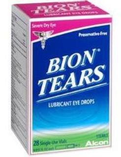 LUBRICANT BION TEARS, DRP 0.15OZ (28/BX)