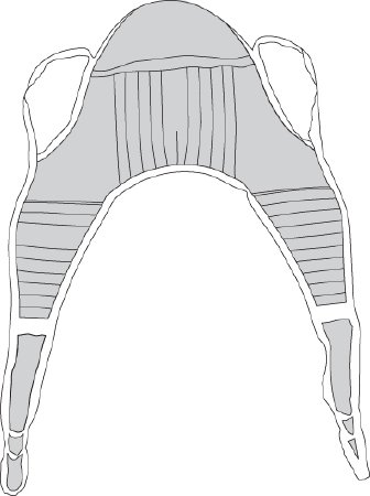 SLING, PATIENT LIFT PADDED MED