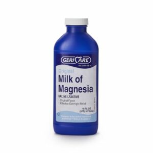 MILK OF MAGNESIA, LIQ ORIGINALFLAVOR 16OZ (12/CS)