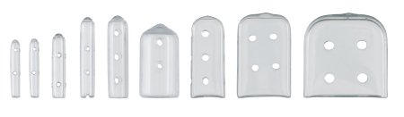 GUARD, INSTR CLR SZ CODE 7 1/16X3/8X1" (50/PK)