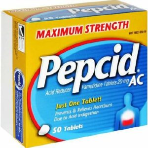 PEPCID AC, TAB MAX/STR 20MG (50/BX)