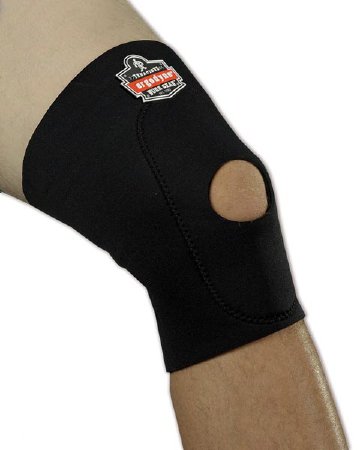 KNEE SLEEVE, W/PATELLA OPEN LG