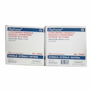 BANDAGE, CNFRM STRCH 4" STR (12RL/BX 8BX/CS)