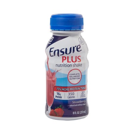 ENSURE PLUS, RTD STRWBRY & CRM8OZ (6/PK 4PK/CS)