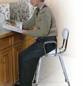 STOOL, ALL PURP ADJ ARMS