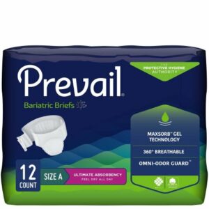 BRIEF, PREVAIL ADLT XXLG (12/ BG 4BG/CS)