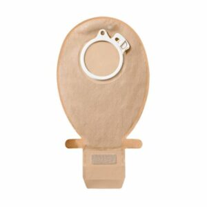 POUCH, OSTOMY DRN MAXI 2PC TRANSP W/FLTR (20/BX)
