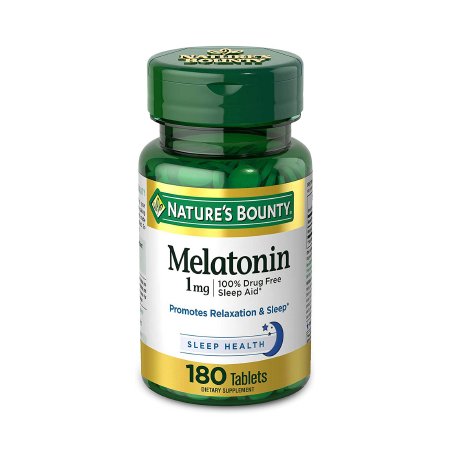 MELATONIN, TAB 1MG (180/BT)