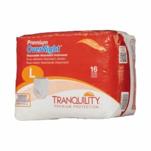 UNDERWEAR, TRANQUILITY OVERNT LG 44"-54" (16/BX 4B