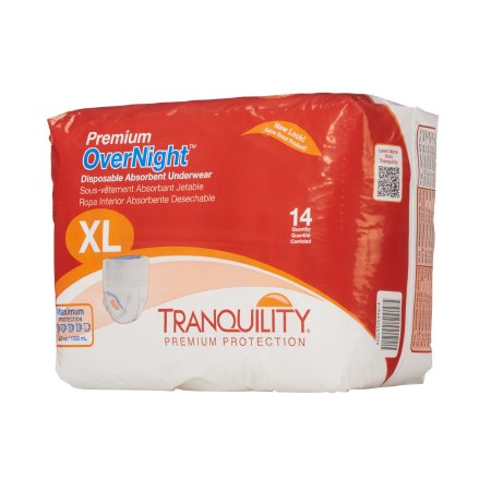 UNDERWEAR, TRANQUILITY OVERNT XLG 48"-66" (14/BG 4