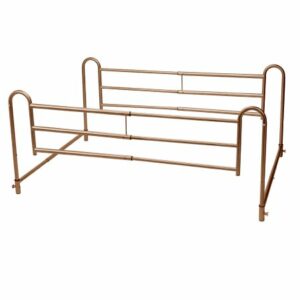 RAIL, BED SIDE FULL BROWN VEIND/S