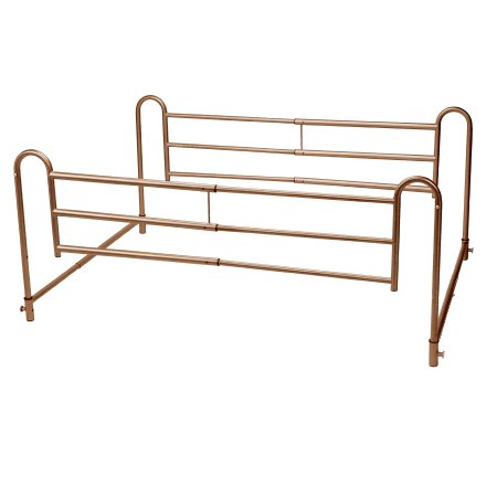 RAIL, BED SIDE FULL BROWN VEIND/S