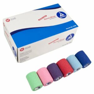 BANDAGE, SENSIWRAP 3"X5' RAINBOW (24/CS)