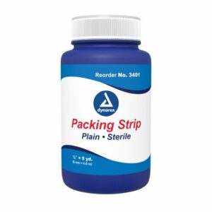 STRIP, PACKING PLAIN STR .25"X5YDS (12/CS)
