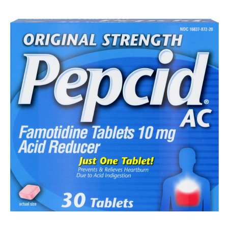 PEPCID AC, TAB REG STRENGTH 30(36BT/CS) J&JOTC
