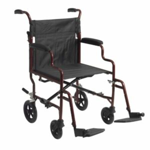CHAIR, TRANSPORT BARIATRIC SWFT RED 22" (1/CS)