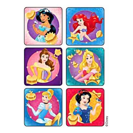 STICKER, DISNEY PRINCESS (90/ PK)