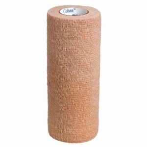 BANDAGE, COBAN ELAS TAN 6"X5YDS (12/BX)