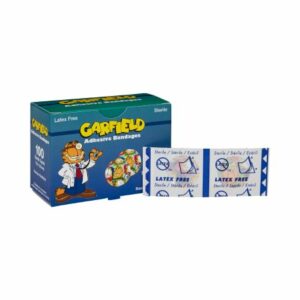BANDAGE, ADHSV SPOT GARFIELD  7/8" (100/BX 12BX/CS)