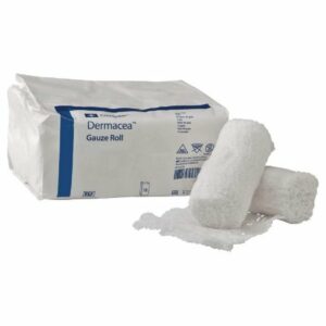 BANDAGE, GAUZE RL DERMACEA 2PLY 3"X4YDS(12/PK 8PK/ KENDAL